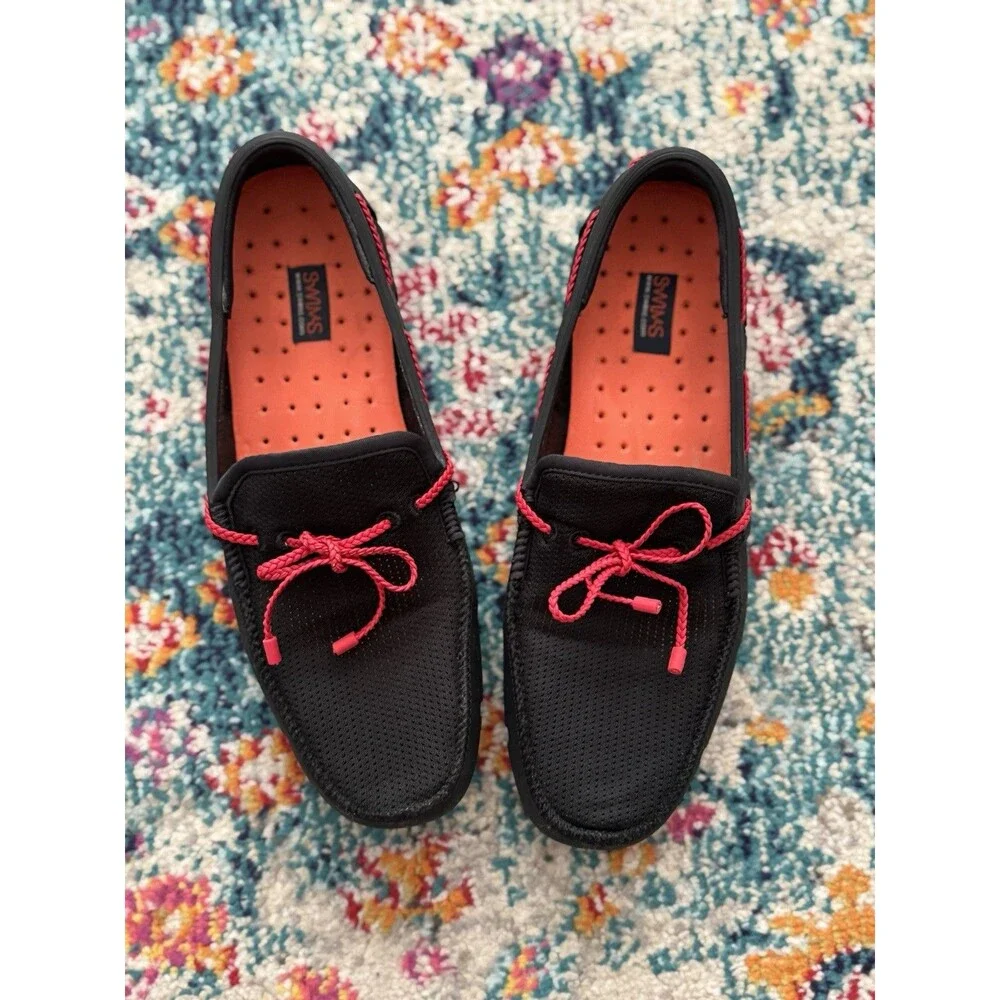 SWIMS Braided Lace Boat Shoes‎ Loafers Casual Lightweight Men’s 8
